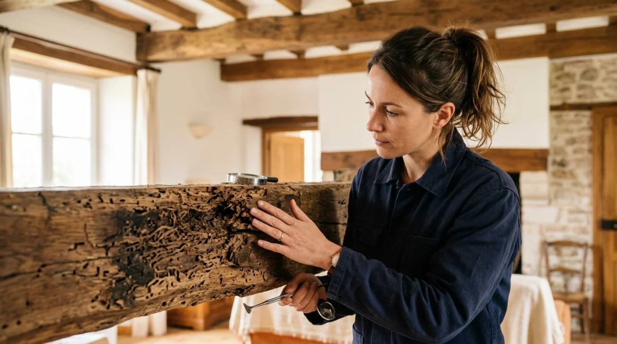 faut-il acheter une maison avec des traces de termites